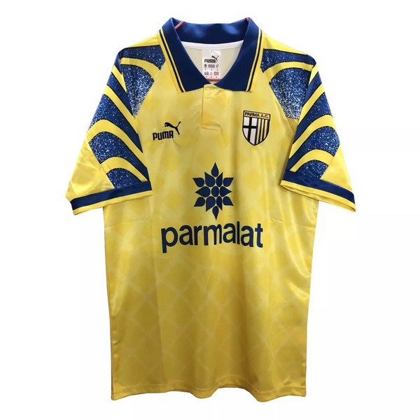 Camiseta Parma Replica Tercera Ropa Retro 1995 1997 Amarillo